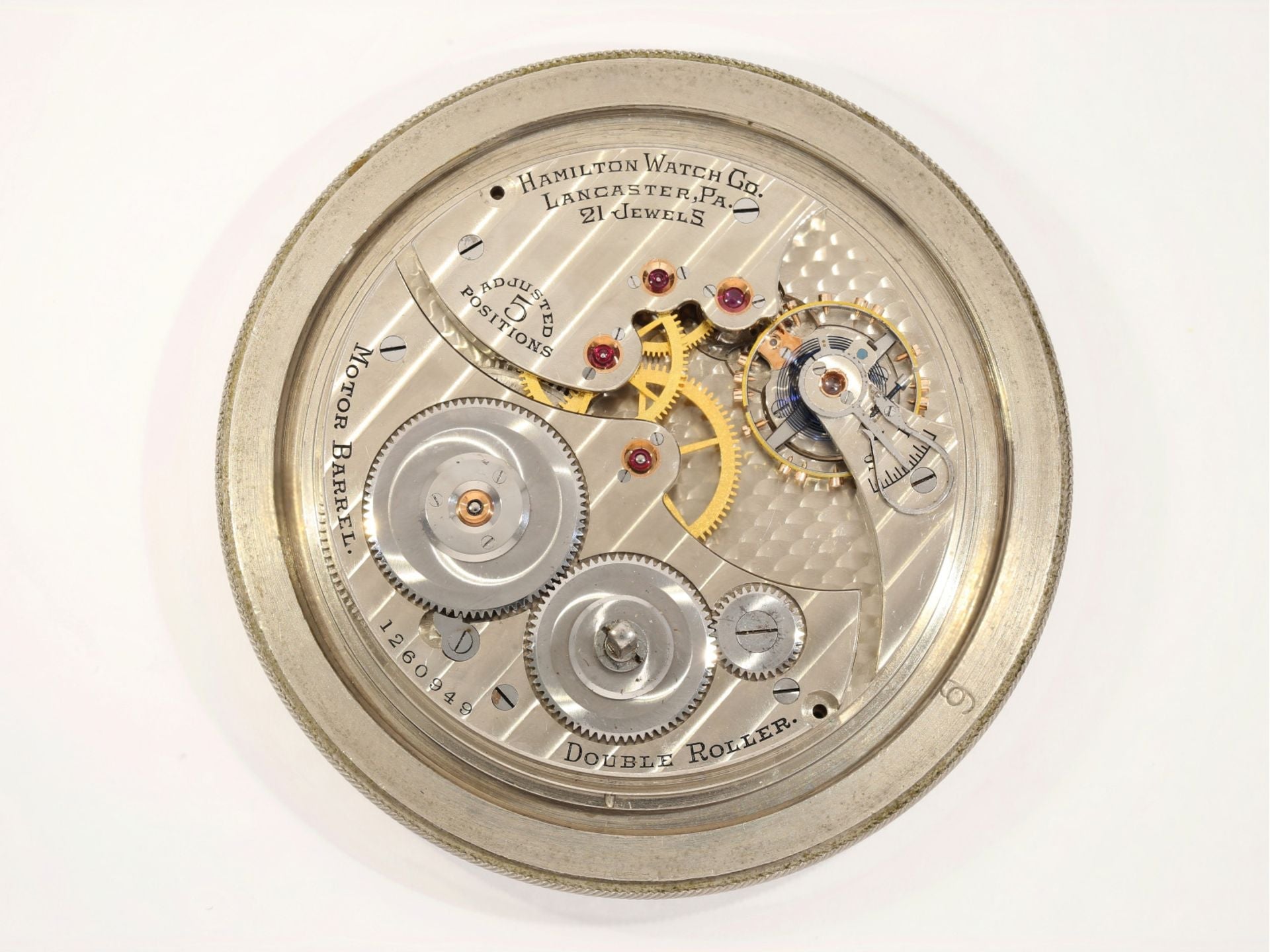 Hamilton Schiffs Marine Chronometer mit sagenhaftem Präzisionswerk in Holzbox - Sammler - Uhren