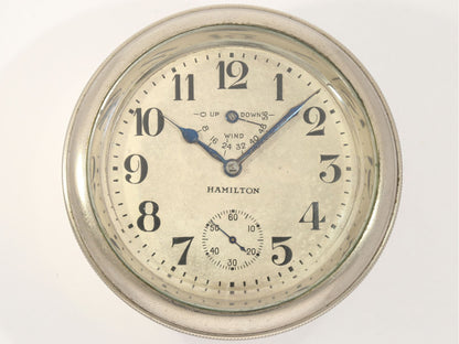 Hamilton Schiffs Marine Chronometer mit sagenhaftem Präzisionswerk in Holzbox - Sammler - Uhren