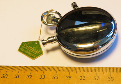 Hanhart NOS nagelneue Stoppuhr Rattrapante in OVP ca. 1960 mechanisch - Sammler - Uhren