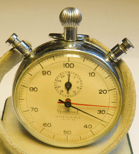Hanhart Stoppuhr Rattrapante ca. 1960 mechanisch - Sammler - Uhren