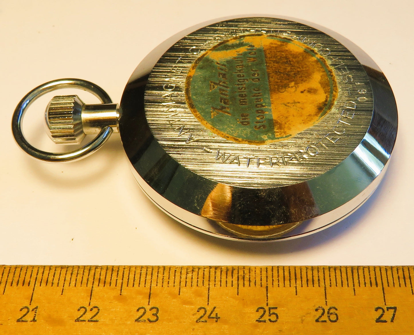 Hanhart Torpedo Laufzeit Artillerie Stoppuhr Bund ca. 1960 Fullset Box Papiere - Sammler - Uhren