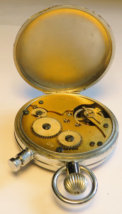 Hanhart Torpedo Laufzeit Artillerie Stoppuhr Kriegsmarine 2. Weltkrieg - Sammler - Uhren