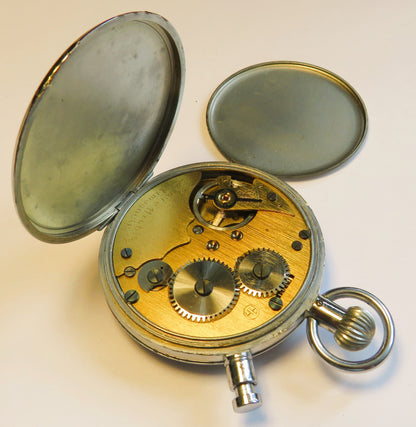 Hanhart Torpedo Laufzeit Artillerie Stoppuhr Kriegsmarine 2. Weltkrieg - Sammler - Uhren
