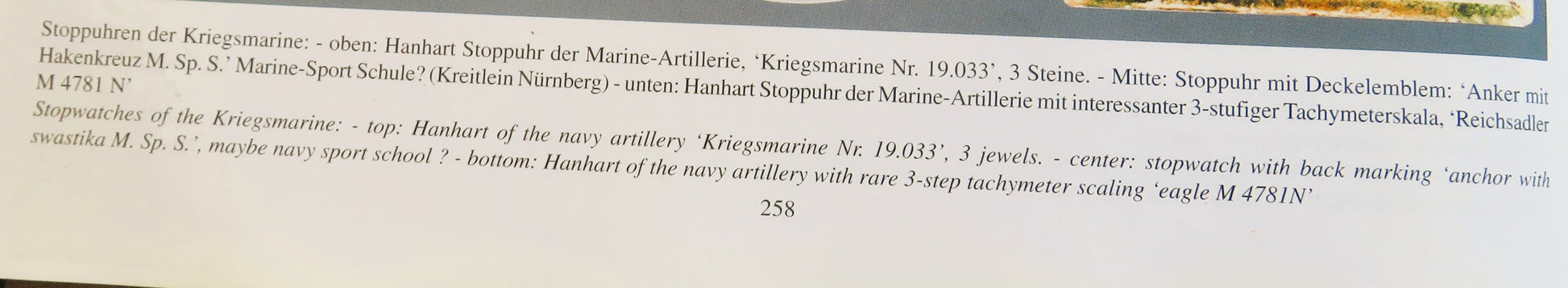 Hanhart Torpedo Laufzeit Artillerie Stoppuhr Kriegsmarine 2. Weltkrieg - Sammler - Uhren