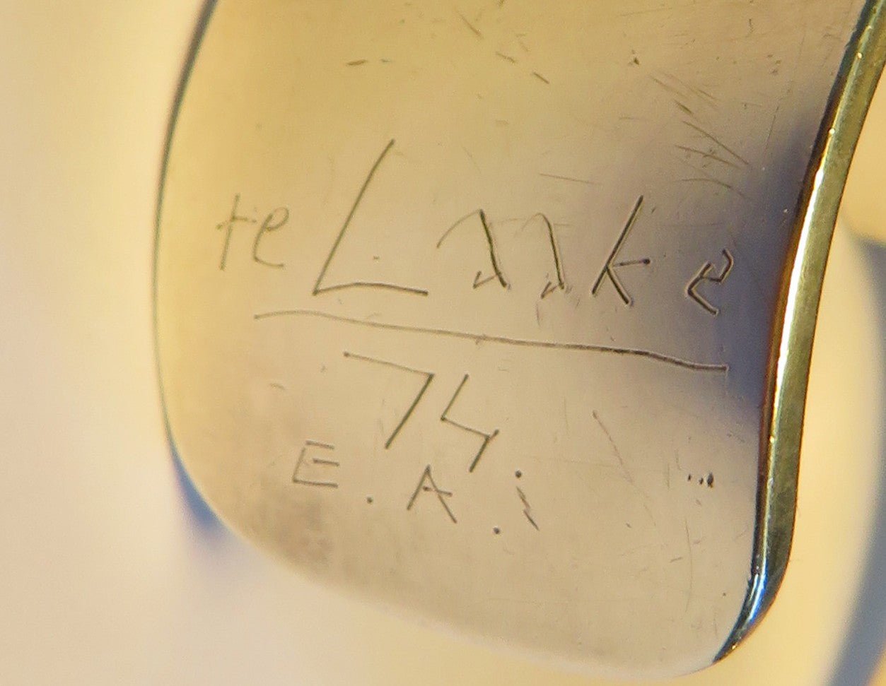 Heinz Te Laake Kinetic Art 925 Sterling Silber Design Armbanduhr handsigniert - Sammler-Uhren