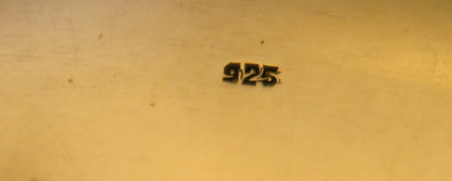 Heinz Te Laake Kinetic Art 925 Sterling Silber Design Armbanduhr handsigniert - Sammler-Uhren