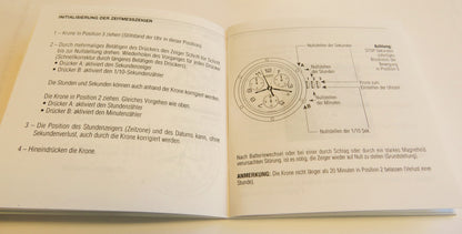 Hermes Clipper Wtach Herren Luxus Chronograph Quarz Originalverpackung Fullset - Sammler - Uhren