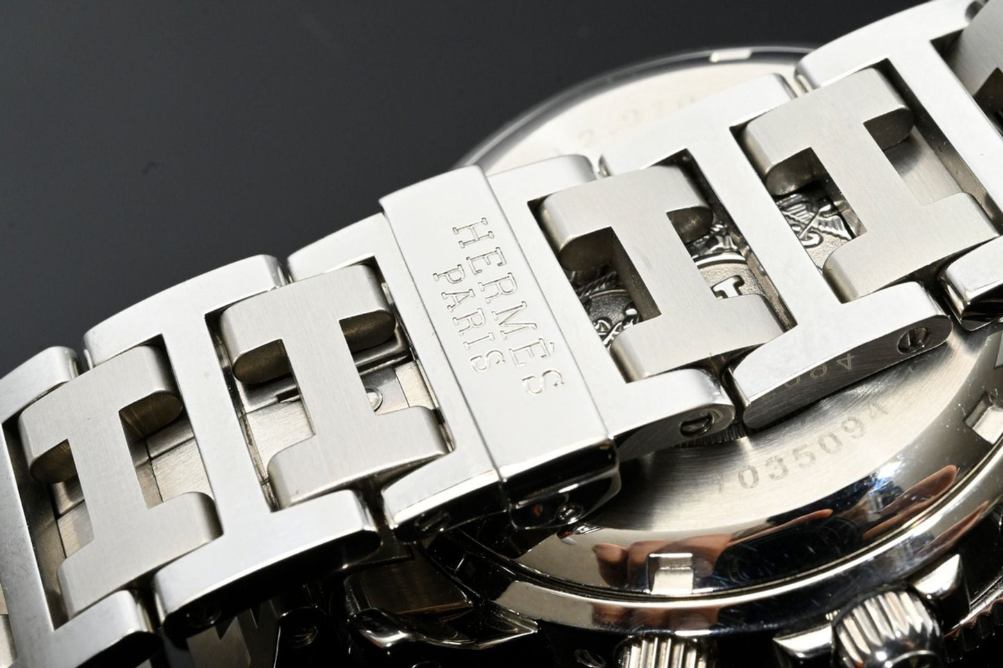 Hermes Clipper Wtach Herren Luxus Chronograph Quarz Originalverpackung Fullset - Sammler - Uhren