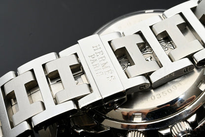 Hermes Clipper Wtach Herren Luxus Chronograph Quarz Originalverpackung Fullset - Sammler - Uhren