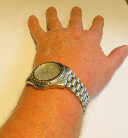 Heuer 2000 Professional 942.006 Herren Quarz Taucher Uhr Fullset mit Box 1970 - Sammler - Uhren