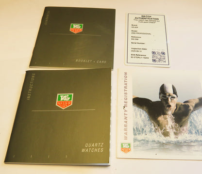 Heuer 2000 Professional 942.006 Herren Quarz Taucher Uhr Fullset mit Box 1970 - Sammler - Uhren