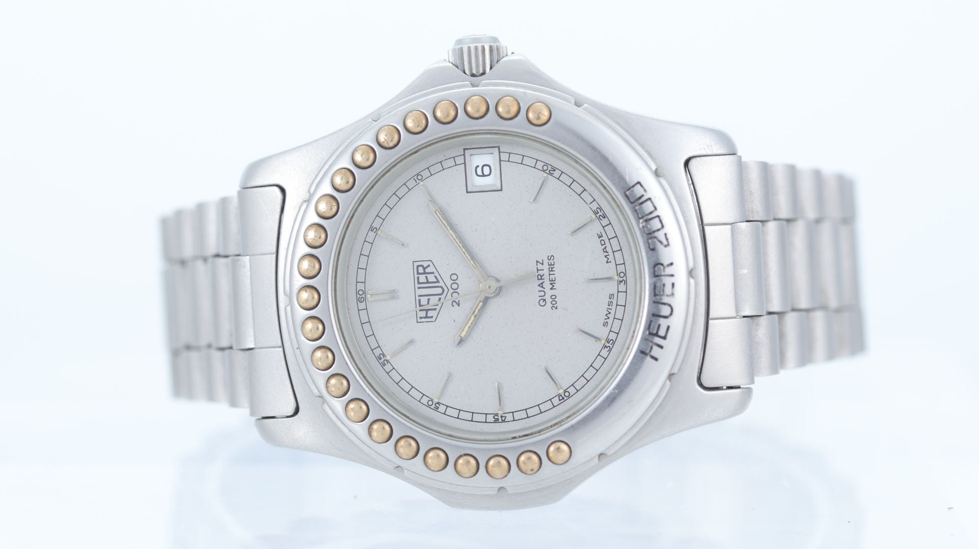 Heuer 2000 Professional 942.006 Herren Quarz Taucher Uhr Fullset mit Box 1970 - Sammler - Uhren