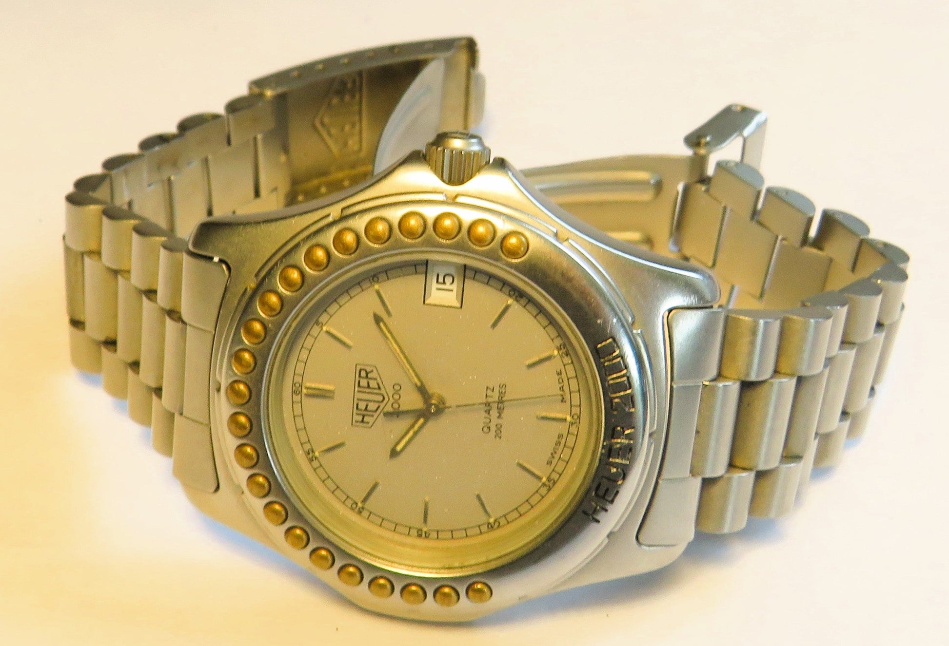 Heuer 2000 Professional 942.006 Herren Quarz Taucher Uhr Fullset mit Box 1970 - Sammler - Uhren