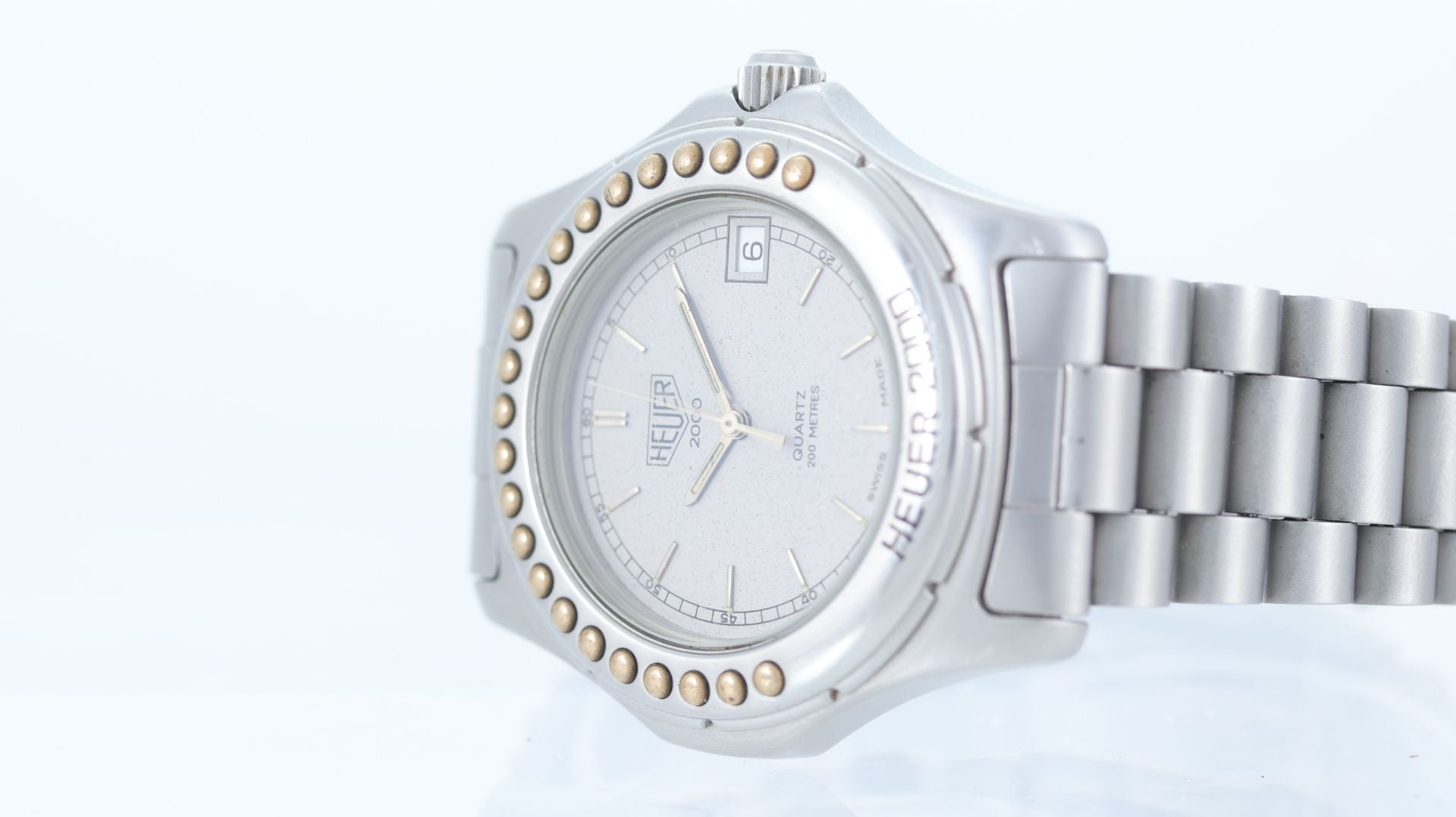 Heuer 2000 Professional 942.006 Herren Quarz Taucher Uhr Fullset mit Box 1970 - Sammler - Uhren