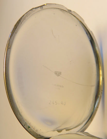 Heuer Biel Stoppuhr Schaltnocken Rattrapante ca. 1960 Chronograph Semikrograph - Sammler-Uhren