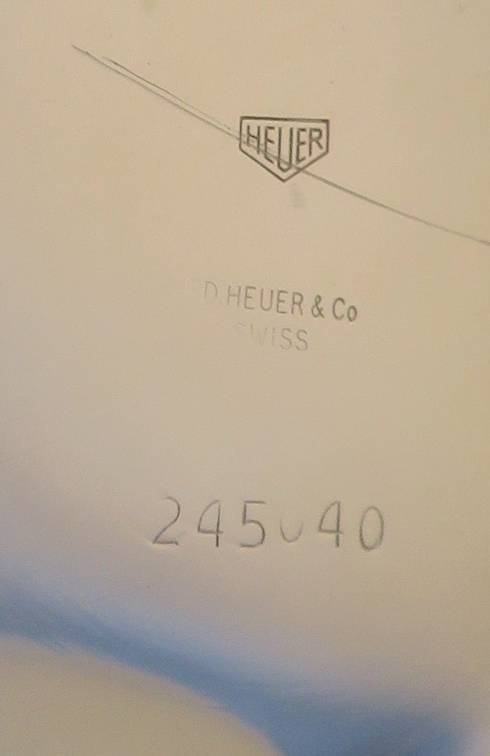 Heuer Biel Stoppuhr Schaltnocken Rattrapante ca. 1960 Chronograph Semikrograph - Sammler-Uhren
