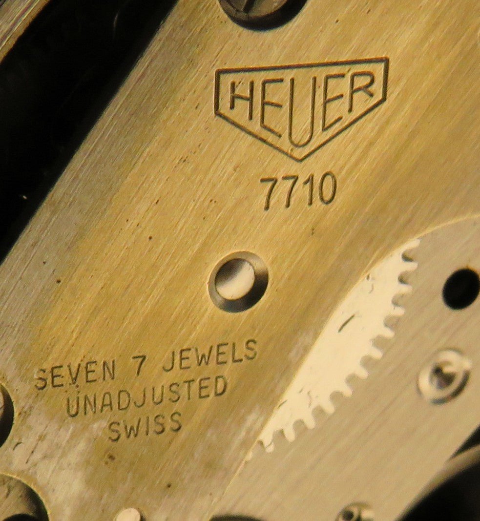 Heuer Leonidas Yacht Timer Regatta Kaliber 7711 Chronograph Armbanduhr 70er - Sammler - Uhren