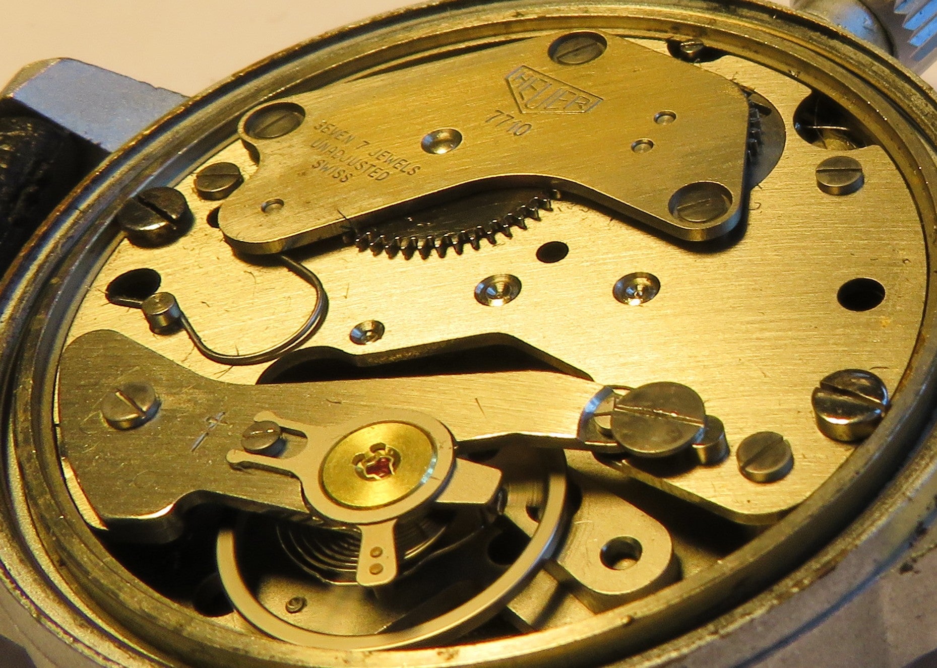 Heuer Leonidas Yacht Timer Regatta Kaliber 7711 Chronograph Armbanduhr 70er - Sammler - Uhren