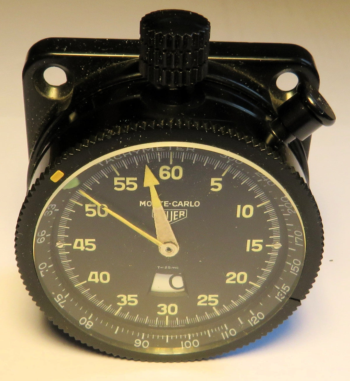 Heuer Monte Carlo 60-300 Rallye Stoppuhr Fullset Ovp Bedienungsanleitung - Sammler-Uhren