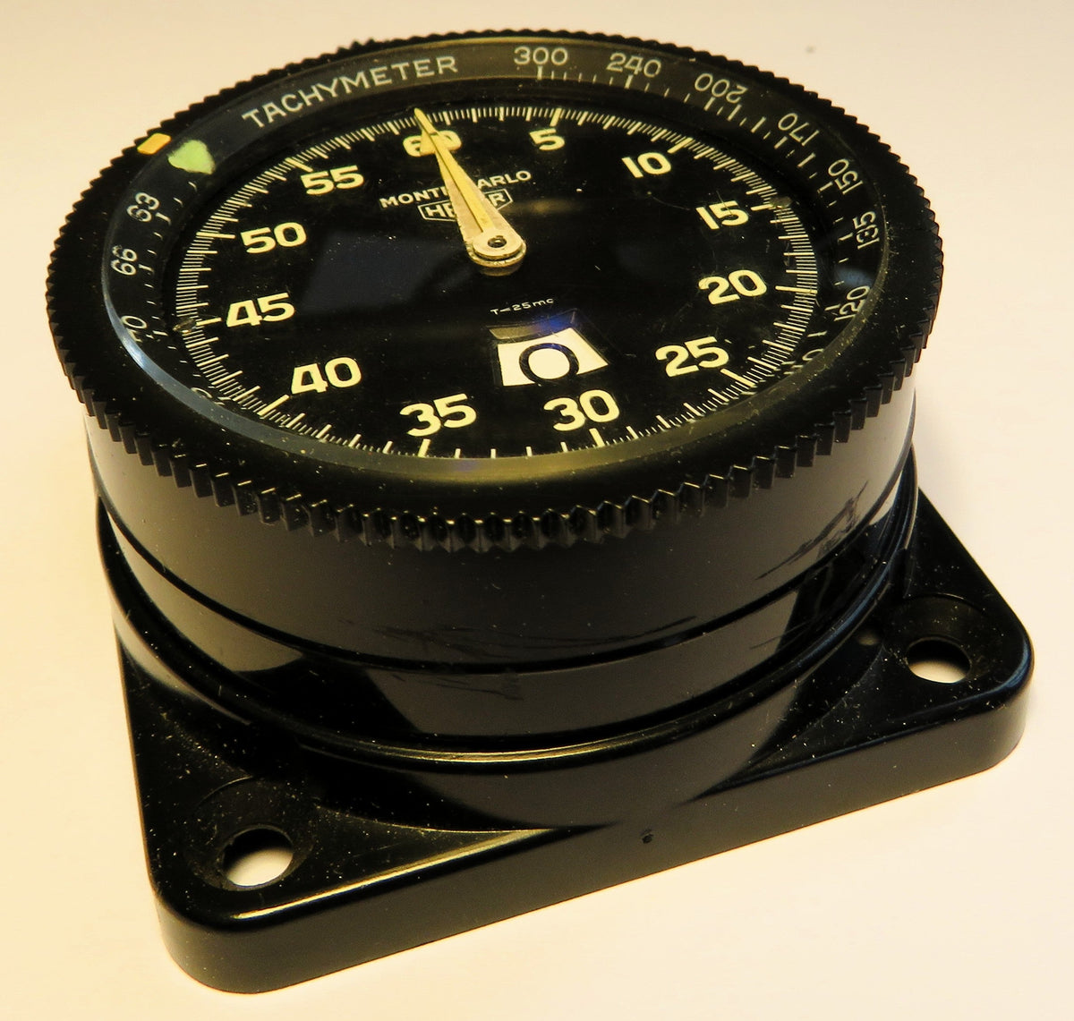 Heuer Monte Carlo 60-300 Rallye Stoppuhr Fullset Ovp Bedienungsanleitung - Sammler-Uhren