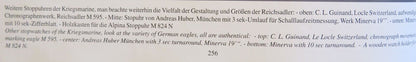 Huber München seltene Stoppuhr RLM Reichs Luftwaffe WK 2 Knirim S. 256 - Sammler - Uhren