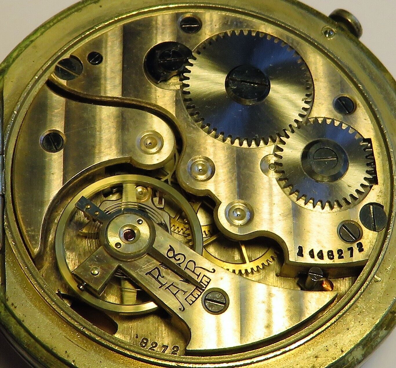 Huber München seltene Stoppuhr RLM Reichs Luftwaffe WK 2 Knirim S. 256 - Sammler - Uhren