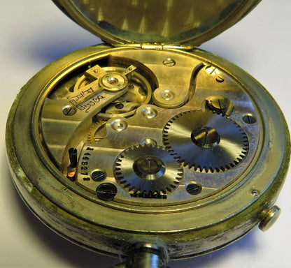 Huber München seltene Stoppuhr RLM Reichs Luftwaffe WK 2 Knirim S. 256 - Sammler - Uhren
