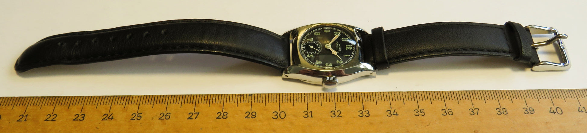 Huber Nautica frühe Militäruhr des 2. Weltkrieges - Kriegsmarine WW2 - Sammler - Uhren