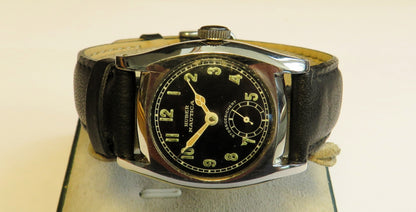 Huber Nautica frühe Militäruhr des 2. Weltkrieges - Kriegsmarine WW2 - Sammler - Uhren