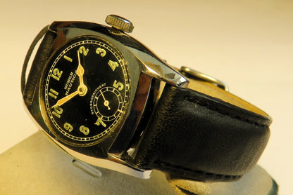 Huber Nautica frühe Militäruhr des 2. Weltkrieges - Kriegsmarine WW2 - Sammler - Uhren