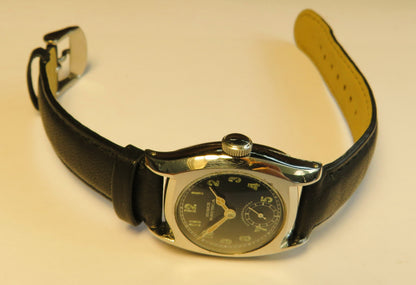 Huber Nautica frühe Militäruhr des 2. Weltkrieges - Kriegsmarine WW2 - Sammler - Uhren