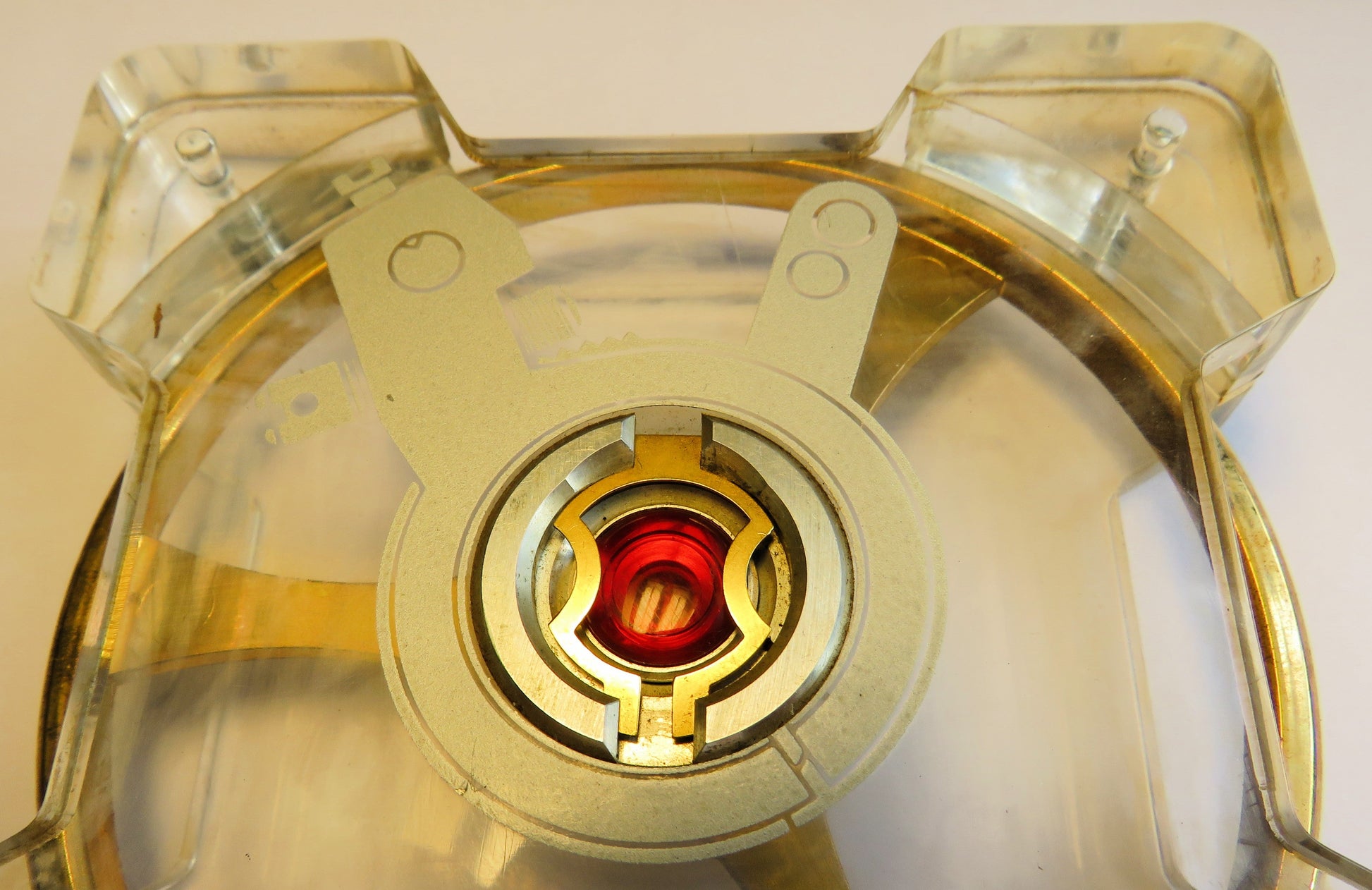 Incabloc großes Gangmodell Werbe Display Artikel Uhrmacher Deko 10cm x 10cm - Sammler-Uhren