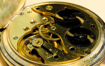 International Watch IWC Schaffhausen 0,800 Silber Taschenuhr HTU ca. 1910 - Sammler - Uhren
