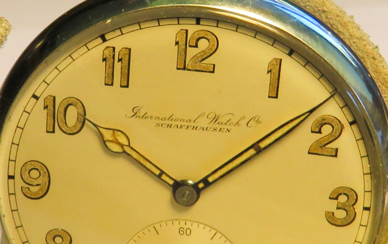 IWC International Watch Schaffhausen Beobachtungsuhr III Klasse Kriegsmarine WK2 - Sammler - Uhren