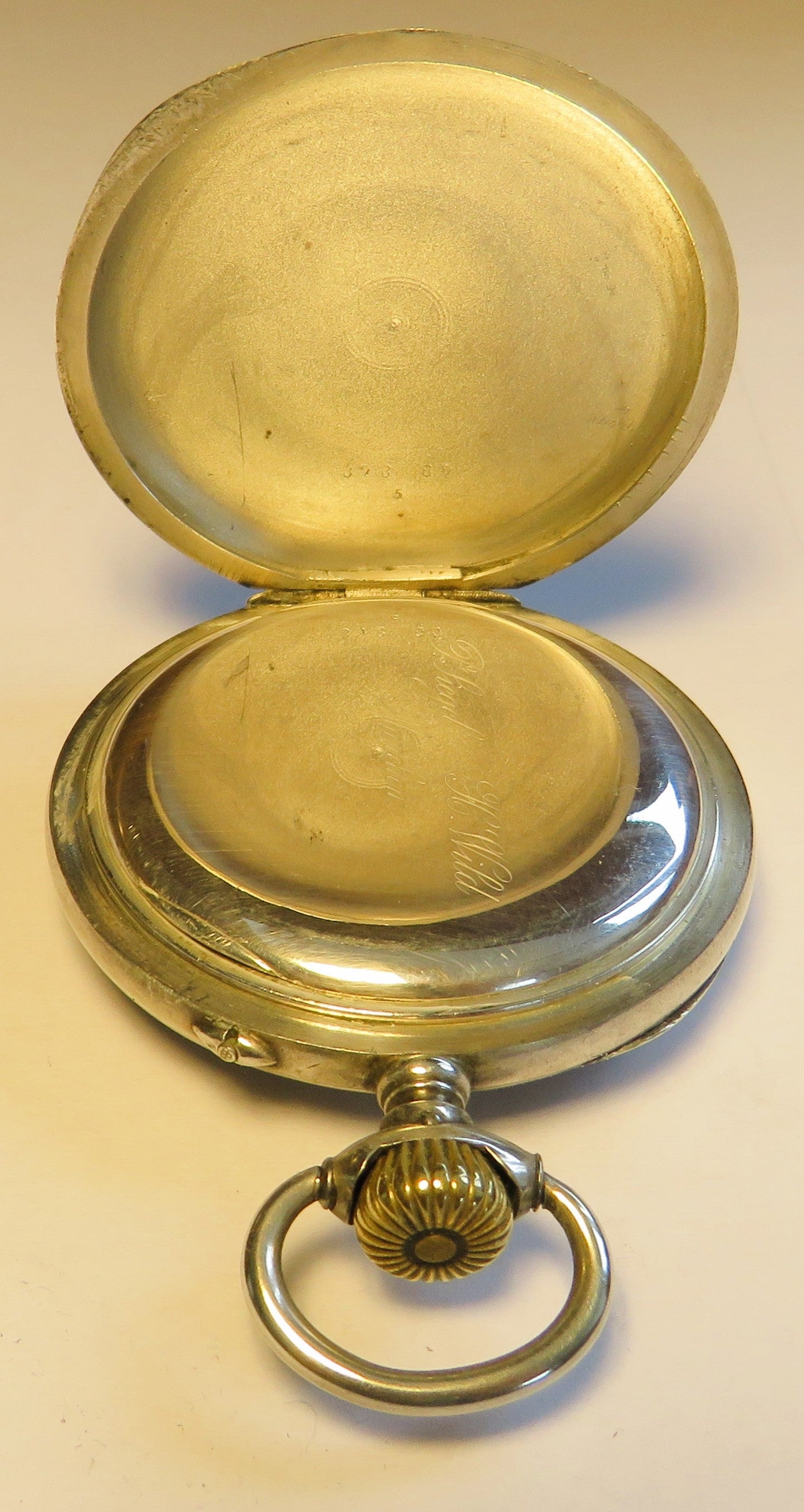 IWC Schaffhausen seltenste Schützenuhr Silber München 1906 Bundesschiessen - Sammler - Uhren