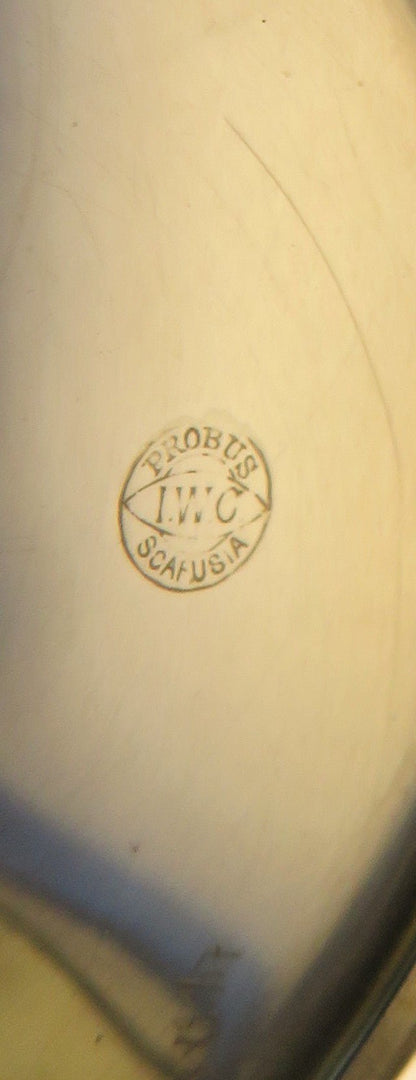 IWC Schaffhausen seltenste Schützenuhr Silber München 1906 Bundesschiessen - Sammler - Uhren