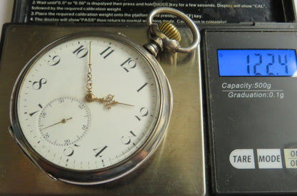 IWC Schaffhausen seltenste Schützenuhr Silber München 1906 Bundesschiessen - Sammler - Uhren