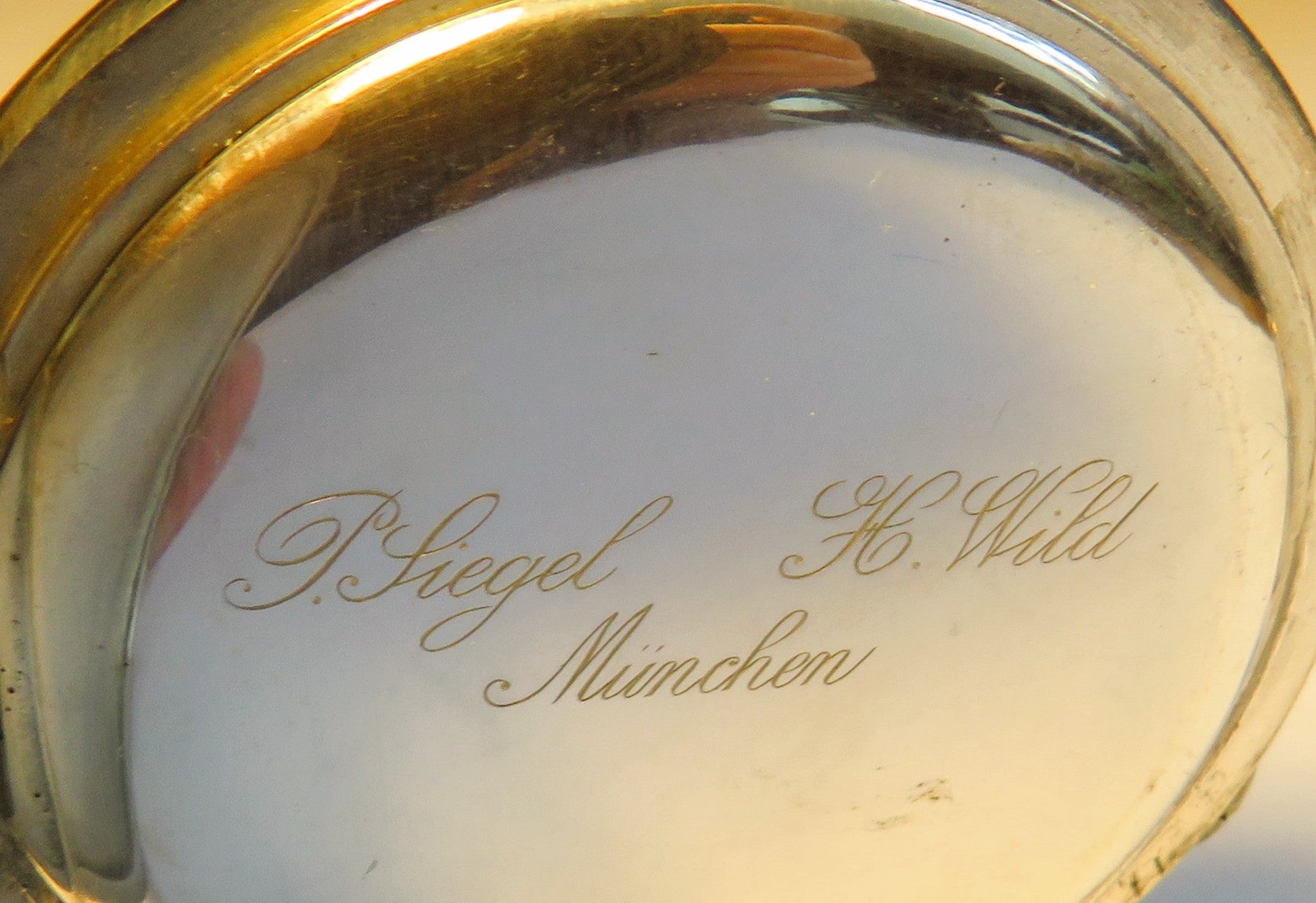 IWC Schaffhausen seltenste Schützenuhr Silber München 1906 Bundesschiessen - Sammler - Uhren