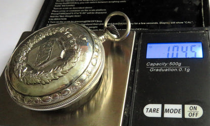 IWC vermutl. seltenste Schützenuhr 0,800 Silber 1897 Kantonal Schützenfest Bern - Sammler - Uhren