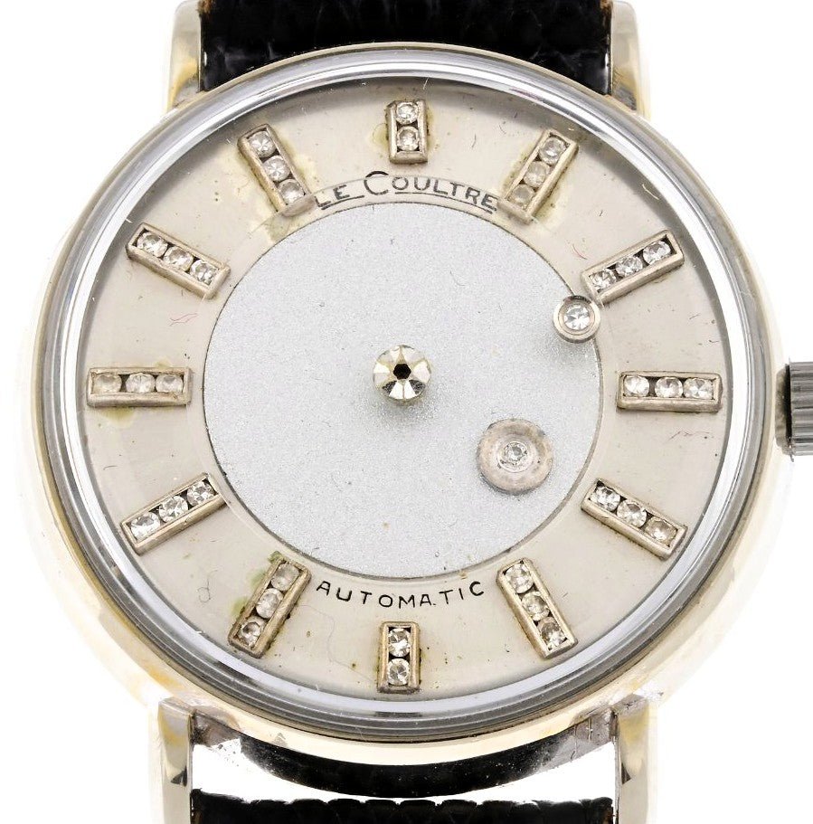 Jaeger LeCoultre 14K Gold Brillant HAU Mystery Dial Automati8k P812 - Sammler - Uhren