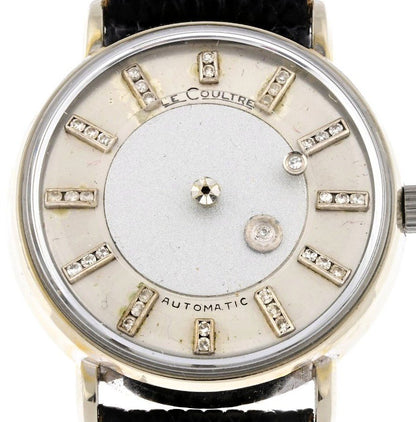 Jaeger LeCoultre 14K Gold Brillant HAU Mystery Dial Automati8k P812 - Sammler - Uhren
