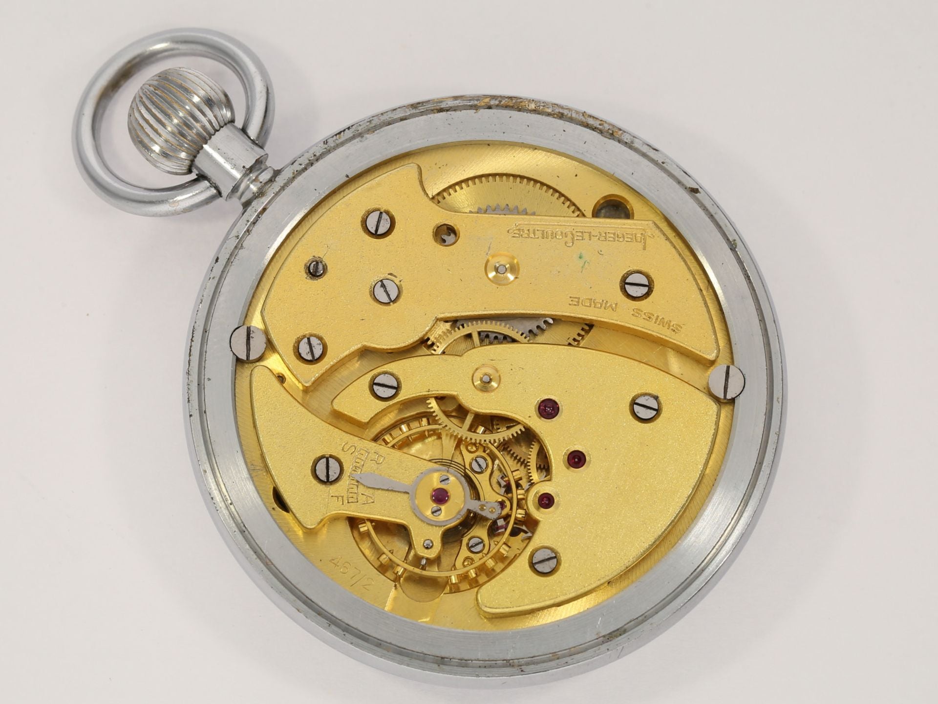 Jaeger LeCoultre Britische G. S. T. P. Militär Taschenuhr Dienstuhr 2. Weltkrieg - Sammler - Uhren