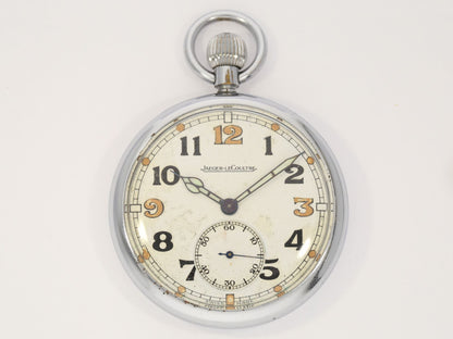 Jaeger LeCoultre Britische G. S. T. P. Militär Taschenuhr Dienstuhr 2. Weltkrieg - Sammler - Uhren