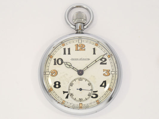 Jaeger LeCoultre Britische G. S. T. P. Militär Taschenuhr Dienstuhr 2. Weltkrieg - Sammler - Uhren