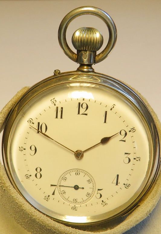 Jaeger LeCoultre & Cie Silber Viertelrepititions Taschenuhr 50mm ca. 1900 - Sammler - Uhren