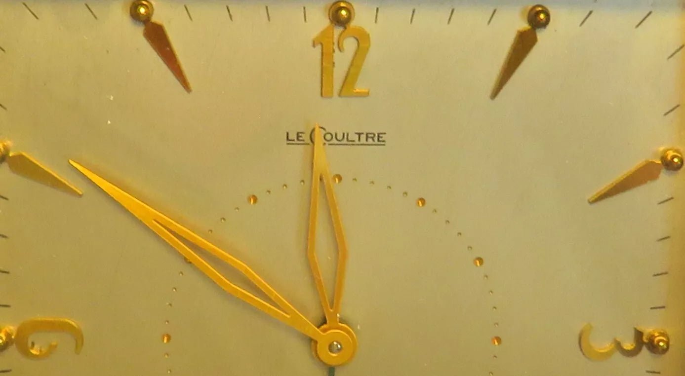Jaeger LeCoultre Memovox Revision Tischuhr Reisewecker in OVP ca. 1950 - Sammler - Uhren