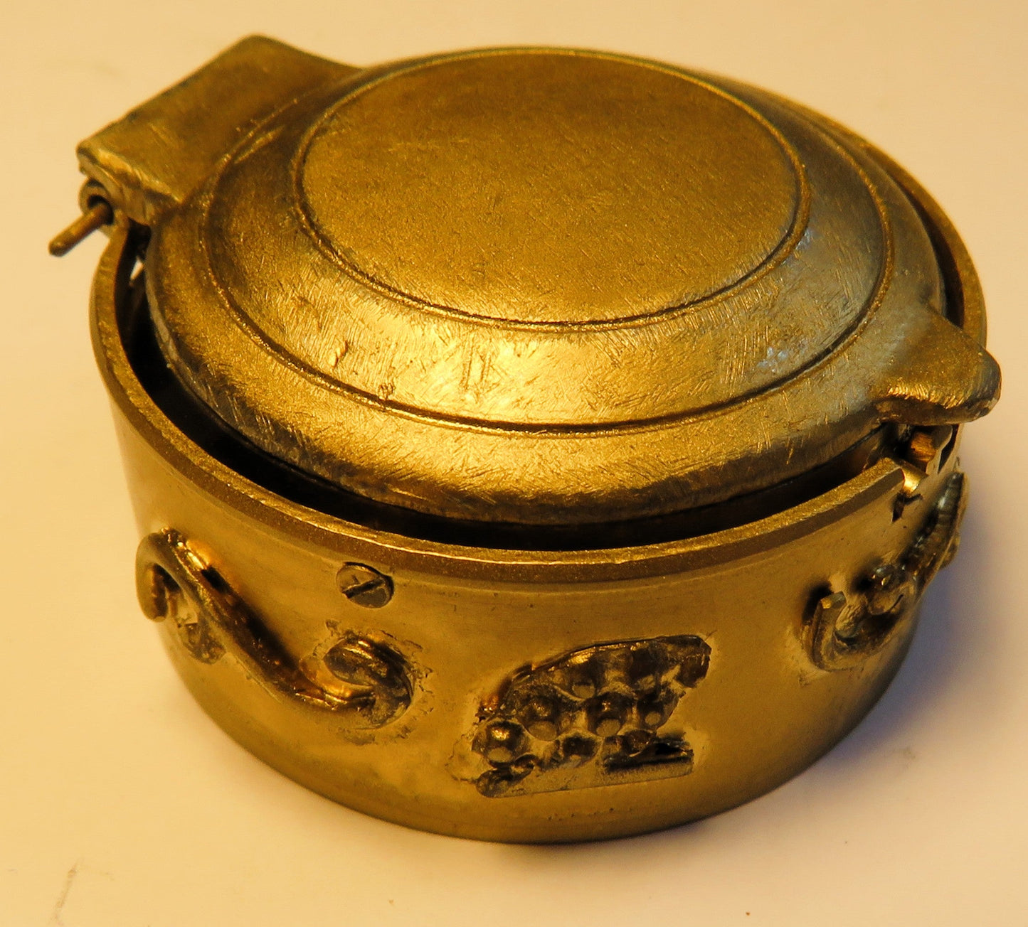 Jean Antoine Lépine musealer Rokoko Parfum Flakon mit Spindel Uhr ca. 1760 - Sammler - Uhren