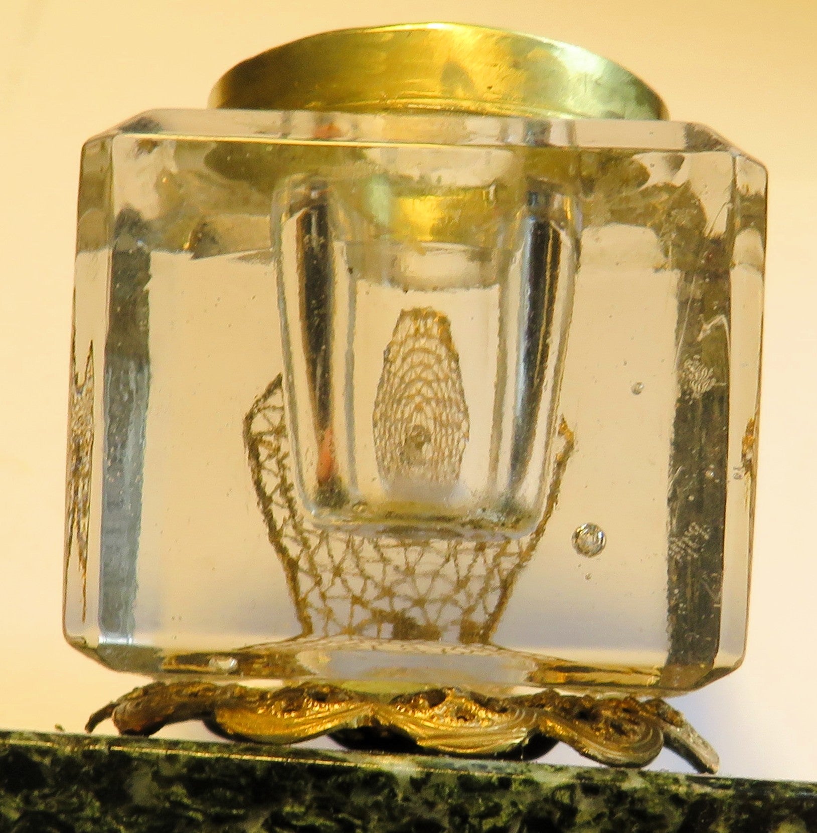 Jean Antoine Lépine musealer Rokoko Parfum Flakon mit Spindel Uhr ca. 1760 - Sammler - Uhren