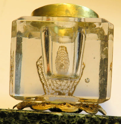 Jean Antoine Lépine musealer Rokoko Parfum Flakon mit Spindel Uhr ca. 1760 - Sammler - Uhren