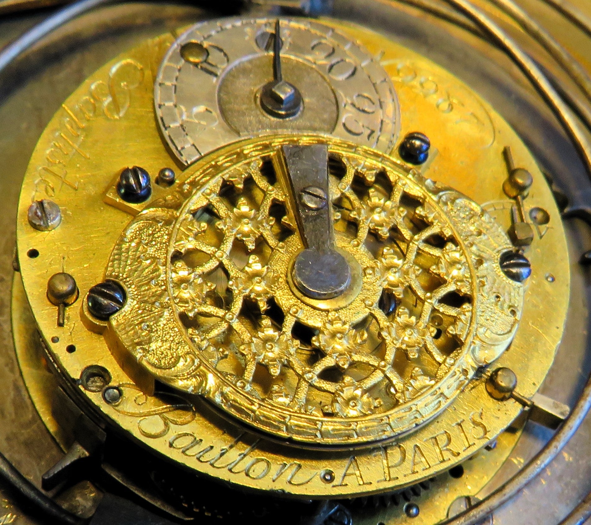 Jean Baptiste Baillon III Paris Hofuhrmacher Kutscheruhr Repitition ca. 1740 - Sammler - Uhren